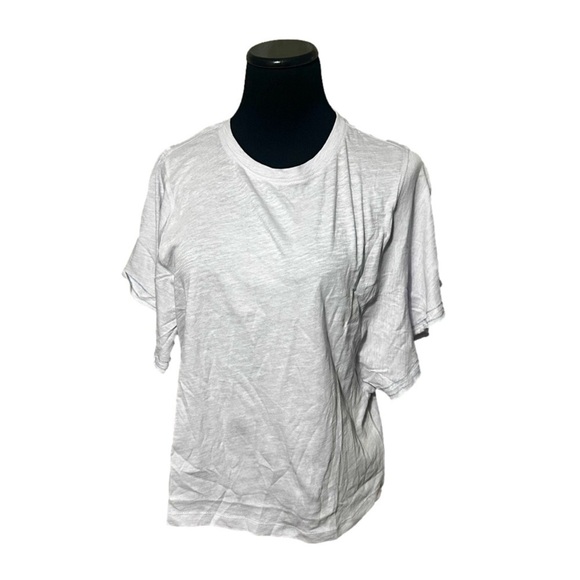 Light purple flutter Sleeve Top - Picture 1 of 3